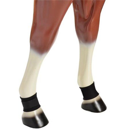 Jacks Pastern Wraps, Neoprene, Cloth Hook and Eye Closure, Black EHL080